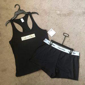 Calvin Klein 2 piece pajama set